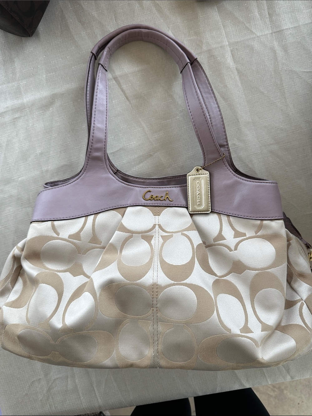 Coach Lexi shoulder bag in lavender